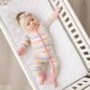 Little Sleepies Sunrise Stripe Bamboo Viscose Zippy