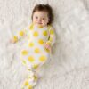 Little Sleepies Sunshine Infant Knotted Gown in Bamboo Viscose