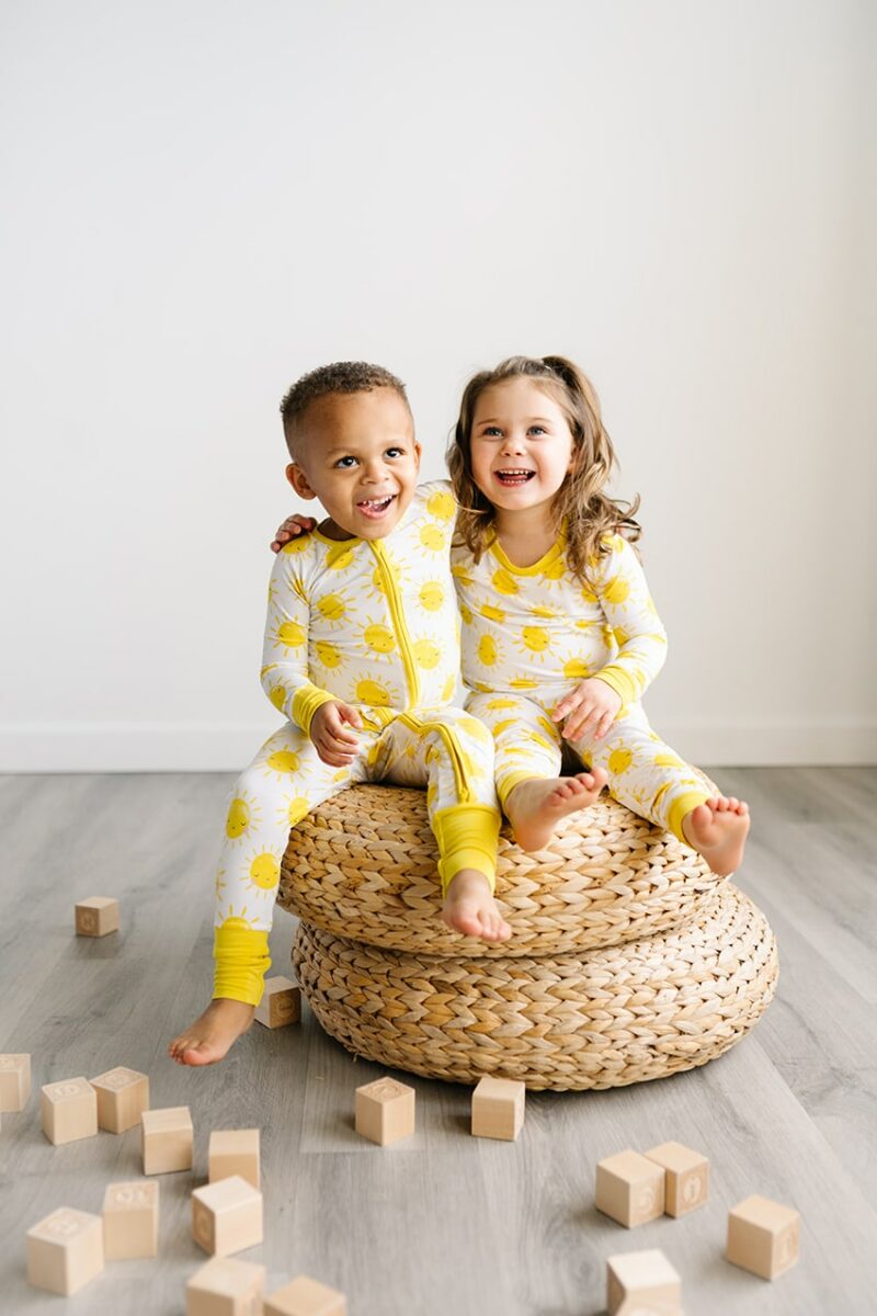 Little Sleepies Sunshine Zippy and Pajama Set