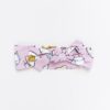 Little Sleepies Bamboo Pink Breakfast Buddies Baby Headband Bow