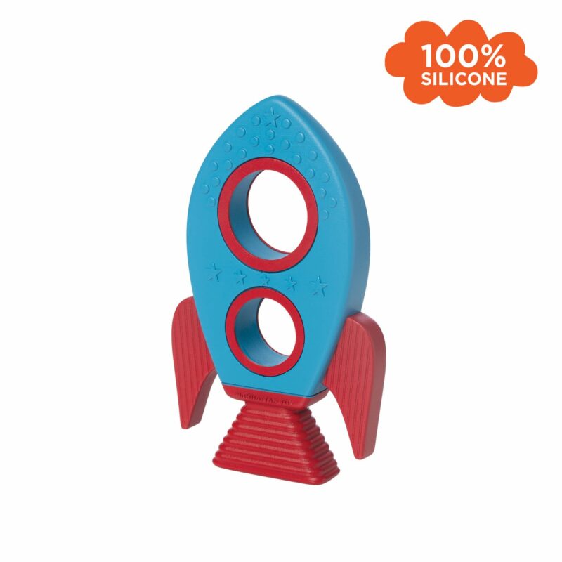Rocket Silicone Teether