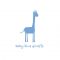 Baby Blue Giraffe