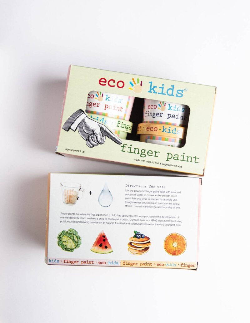 eco-kids Finger Paint with 4 Colors