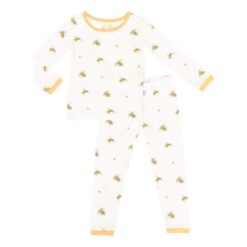 Kyte BABY Long Sleeve Toddler Pajama Set in Buzz