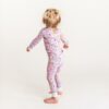 Little Sleepies Toddler Pajamas in Pink Breakfast Buddies