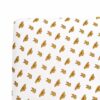 Baby Crib Sheet in Yellow Monarch Pattern by Kyte Baby