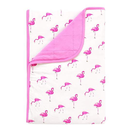 Kyte Baby Toddler Blanket in Flamingo