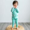 Little SleepiesShark Soiree Bamboo Viscose Two-Piece Pajama Set