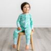 Little SleepiesShark Soiree Bamboo Viscose Convertible Romper/Sleeper