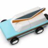 Wooden Pioneer Car in Blue Kids Toy by Candylab Toys