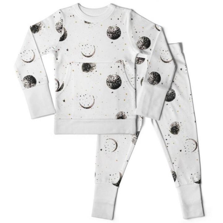 Goumi Kids Loungewear Set Many Moons