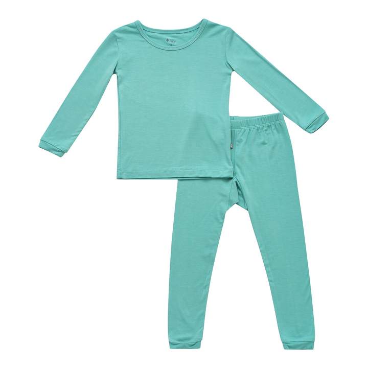 Kyte BABY Toddler Pajama Set in Jade – Blossom