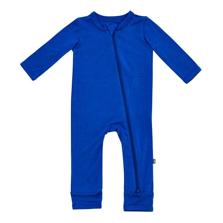 Kyte BABY Zippered Romper in Indigo