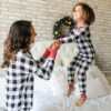 Little Sleepies Winter Buffalo Plaid Womens' Matching Pajamas