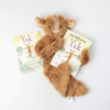 Slumberkins Yak Snuggler and Board Book Bundle