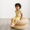 Little Sleepies Clementines Short Sleeve Bamboo Viscose Two-Piece Pajama Set