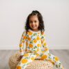 Little Sleepies Clementines Bamboo Viscose Long Sleeve Two-Piece Pajama Set