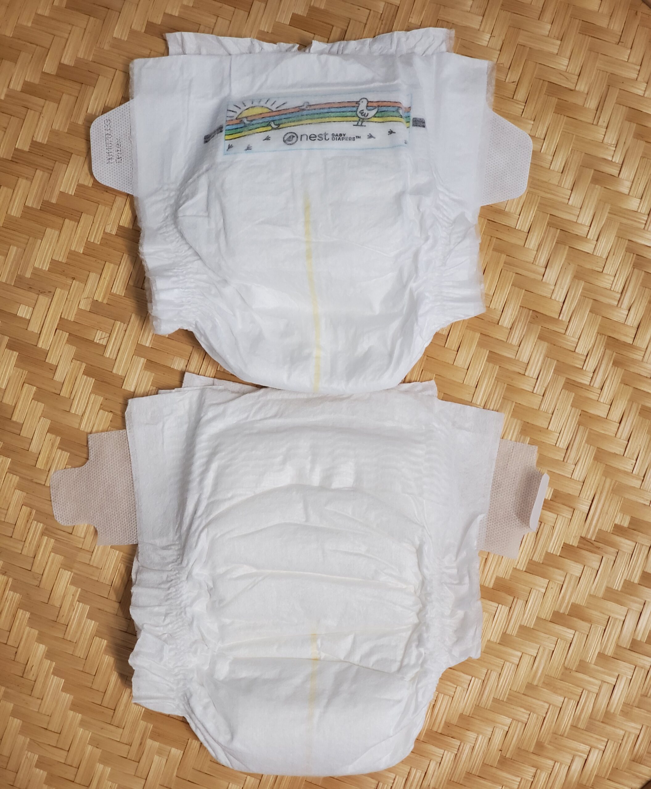 Comparing Old Nest Diapers to New