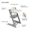 Tripp Trapp High Chair Complete Features