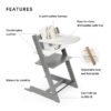 Tripp Trapp High Chair Complete Features