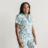 Little Sleepies Set Sail Women's Short Sleeve Bamboo Viscose Pajama Top