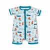 Little Sleepies Set Sail Shorty Bamboo Viscose Zippy