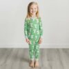 Little Sleepies Green Koalas Bamboo Viscose Two-PIece Pajama Set