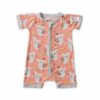 Little Sleepies Coral Koalas Shorty Bamboo Viscose Zippy