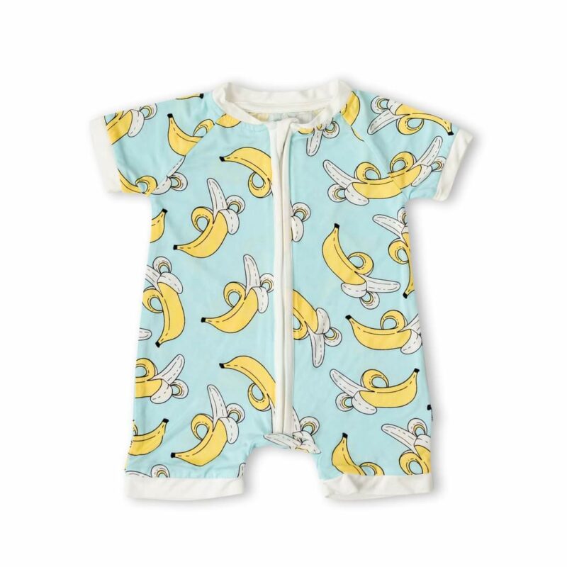 Little Sleepies Bananas Shorty Bamboo Viscose Zippy