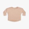 Quincy Mae Longsleeve Baby Tee In Petal