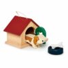 Tender Leaf Toys Pet Dog Wooden Play Set from Tender Leaf Toys