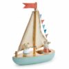 Tender Leaf Toys Sailway Boat Wooden Sail Boat from Tender Leaf Toys