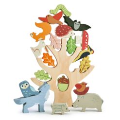 Tender Leaf Toys Stacking Forest Wooden Animal Set from Tender Leaf Toys