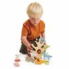 Tender Leaf Toys Stacking Forest Wooden Animal Set from Tender Leaf Toys