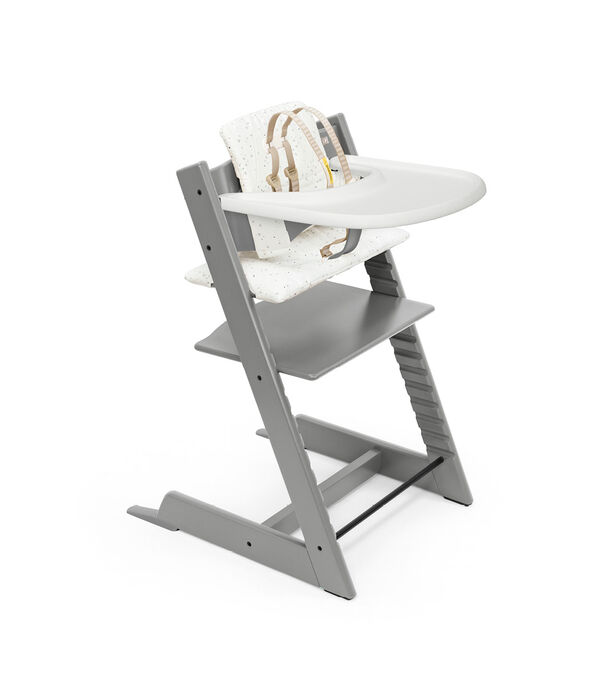 Storm Grey Tripp Trapp High Chair Complete Storm Grey Tripp Trapp High Chair Complete