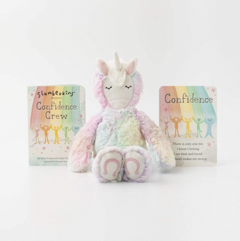 Slumberkins SlumberkinsRainbow Unicorn Kin Limited Edition Confidence Crew Bundle