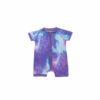 Little Sleepies Purple Watercolors Shorty Bamboo Viscose Zippy