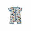 Little Sleepies Construction Shorty Bamboo Viscose Zippy