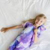 Little Sleepies Purple Watercolors Short Sleeve and Shorts Bamboo Viscose Pajama Set