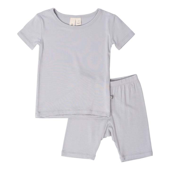 Kyte BABY Short Sleeve Toddler Pajama Set in Storm