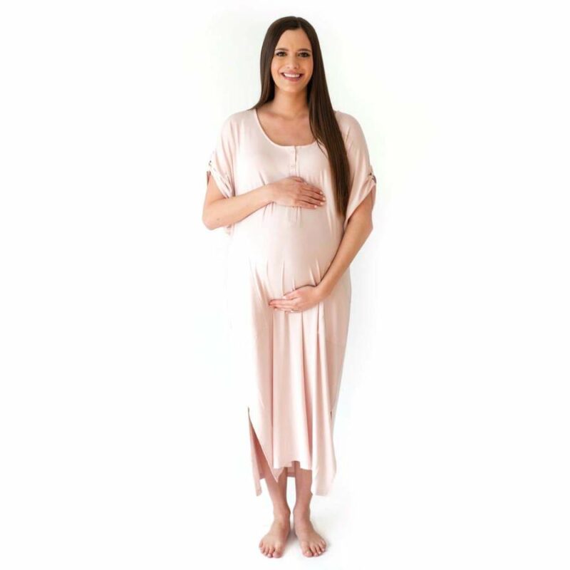Kyte BABY Women's Lounge Dress in Blush Kyte BABY Women's Lounge Dress in Blush