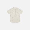 Rylee + Cru Bees Short Sleeve Mason Shirt