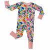 Little Sleepies Summer Garden Bamboo Viscose Convertible Zippy