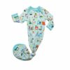 Little Sleepies Food Trucks Bamboo Viscose Infant Knotted Gown