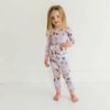 Little Sleepies Pink Cool Cats Bamboo Viscose Two-Piece Pajama Set