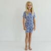 Little Sleepies Wild Leopard Short Sleeve and Shorts Bamboo Viscose Pajamas