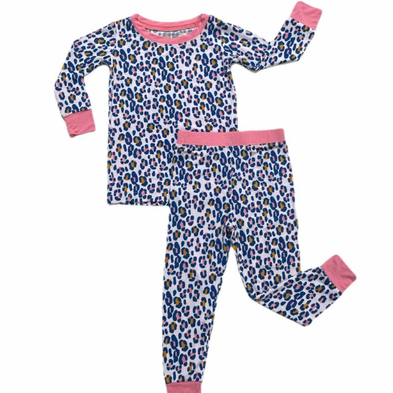 Little Sleepies Wild Leopard Bamboo Viscose Two-Piece Pajama Set