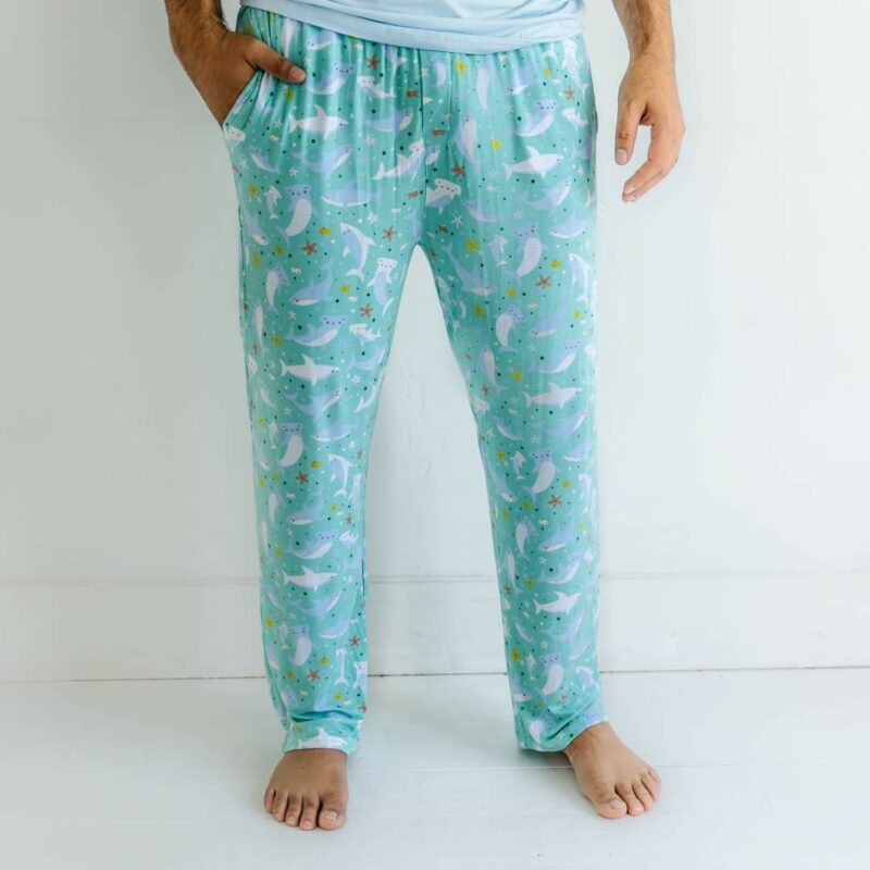 Little Sleepies Sharks Soiree Bamboo Viscose Men's Pants