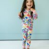 Little Sleepies Summer Garden Bamboo Viscose Two-Piece Pajama Set