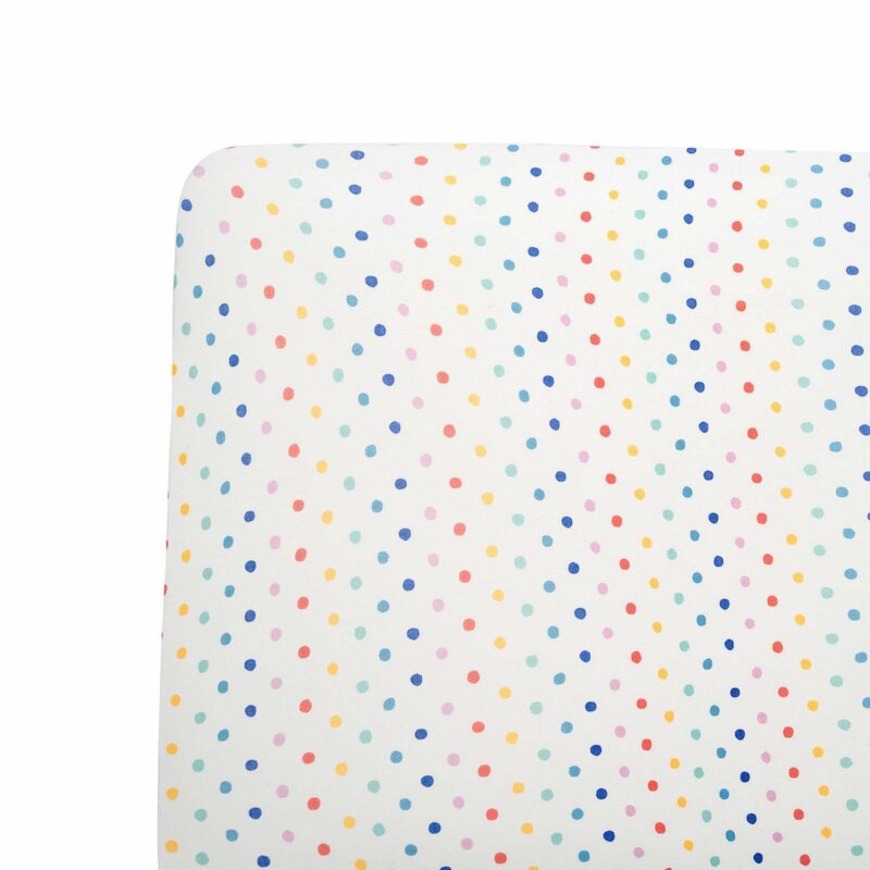 Kyte BABY Crib Sheet in Polka Dots